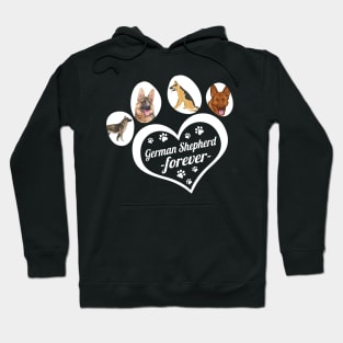 German Shepherd forever dog lover Hoodie